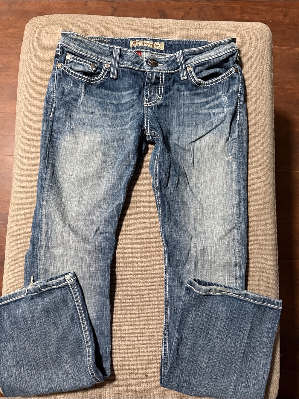 BKE Sabrina Beat stretch bootcut jeans.